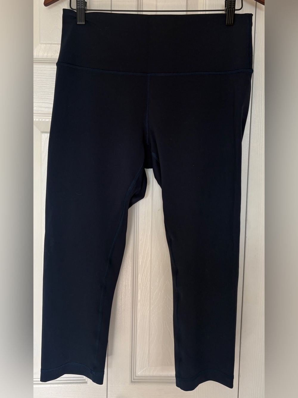 Lululemon Wunder Under High-Rise Crop Leggings Navy Size 12